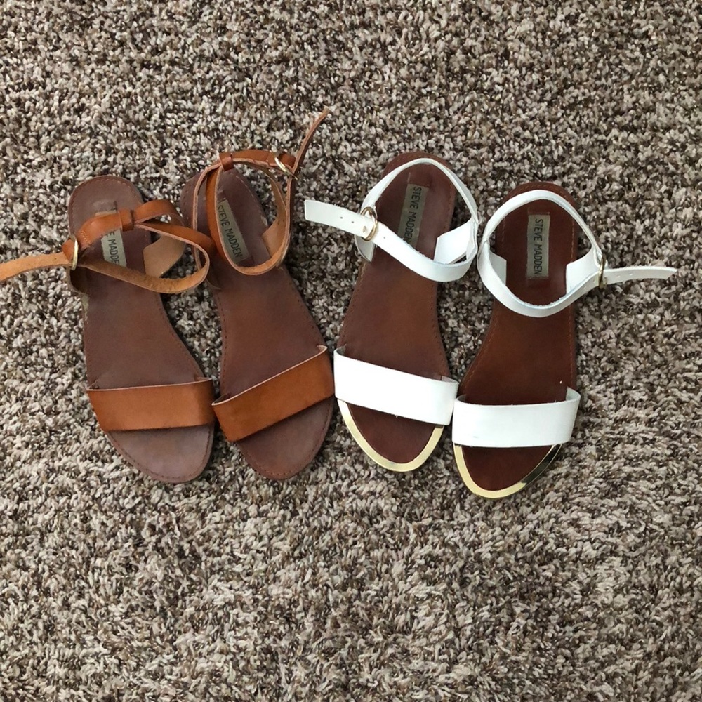 Two Pairs of Steve Madden Sandals